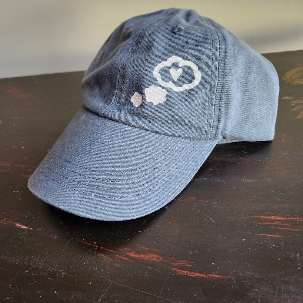 HANDPAINTED dad hat baseball cap Love on the Brain